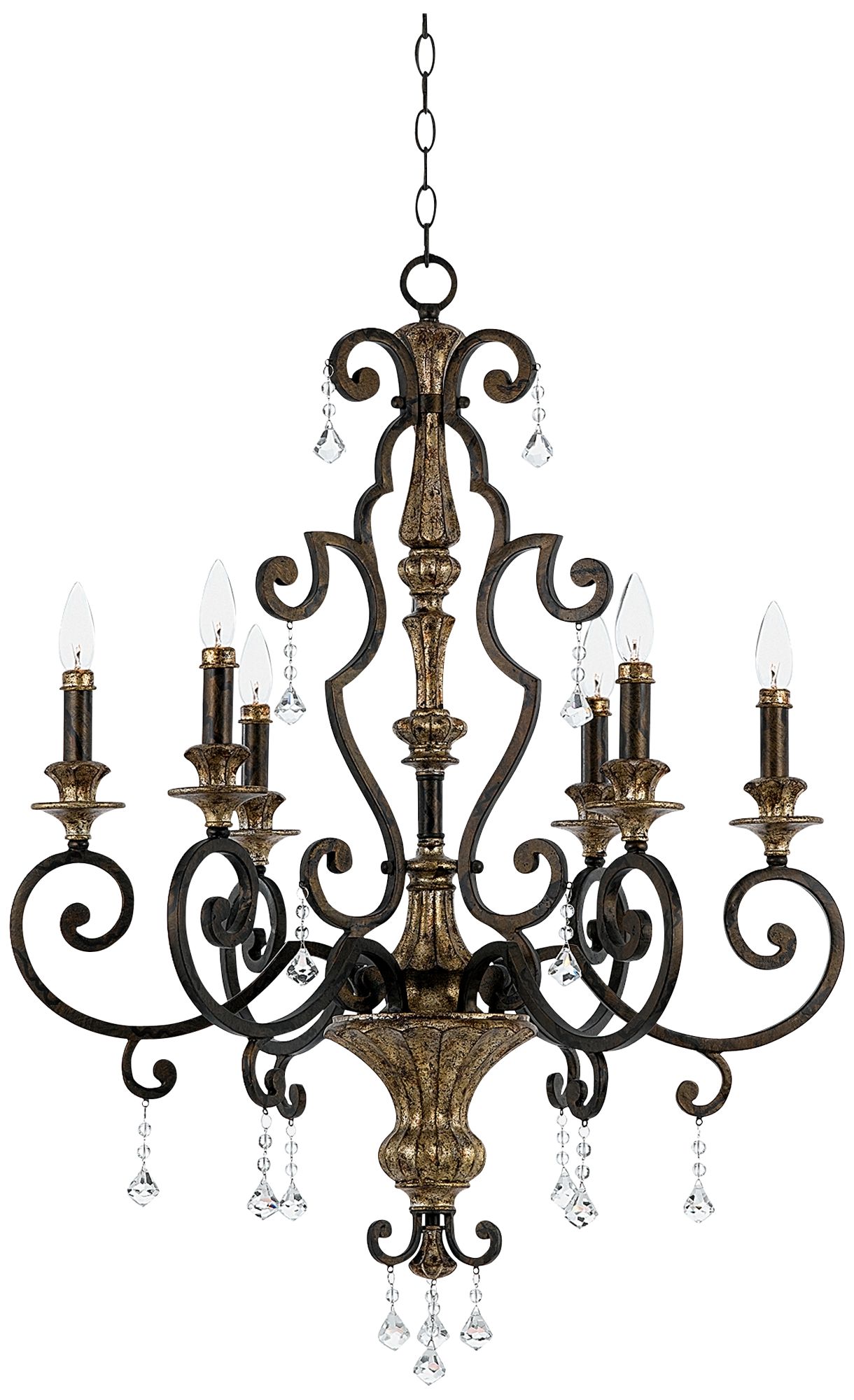 Marquette Collection Six Light Chandelier