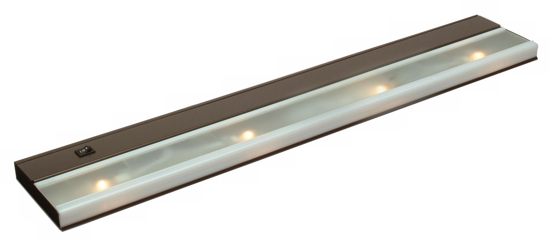 30" Wide Bronze Finish Xenon Under Cabinet Light