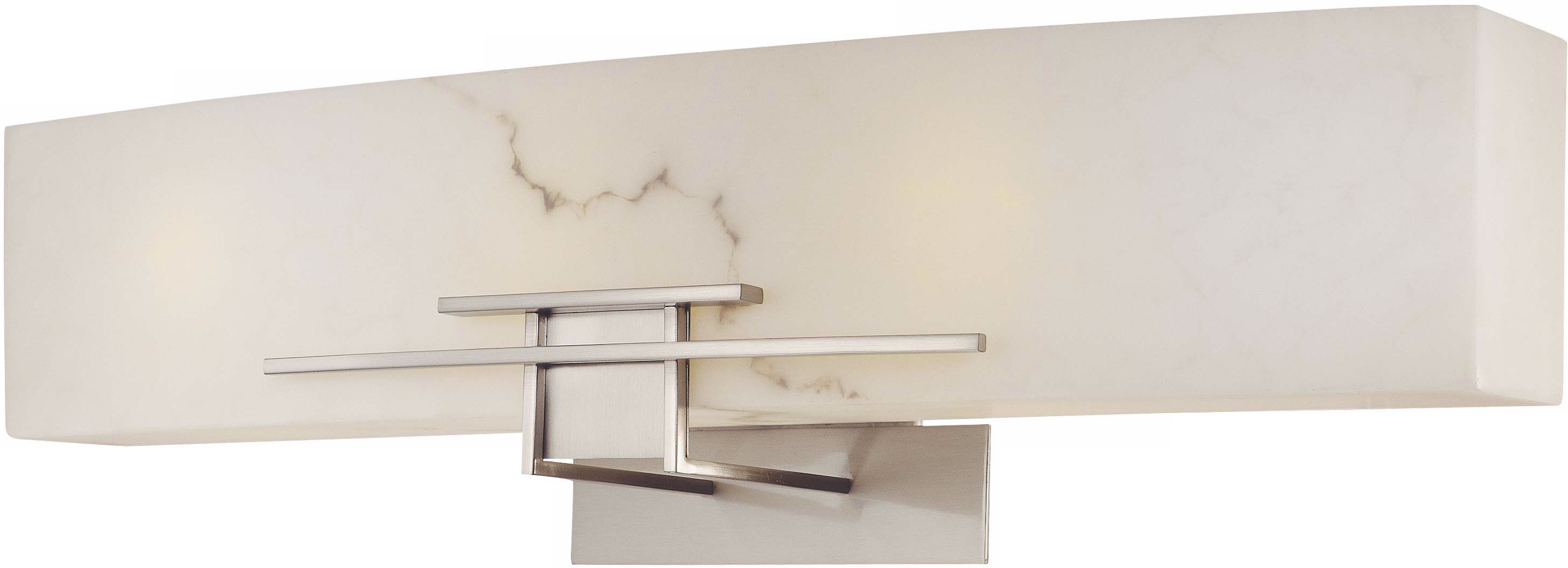 Alabaster Dust ENERGY STAR 24" Wide Bathroom Wall Light