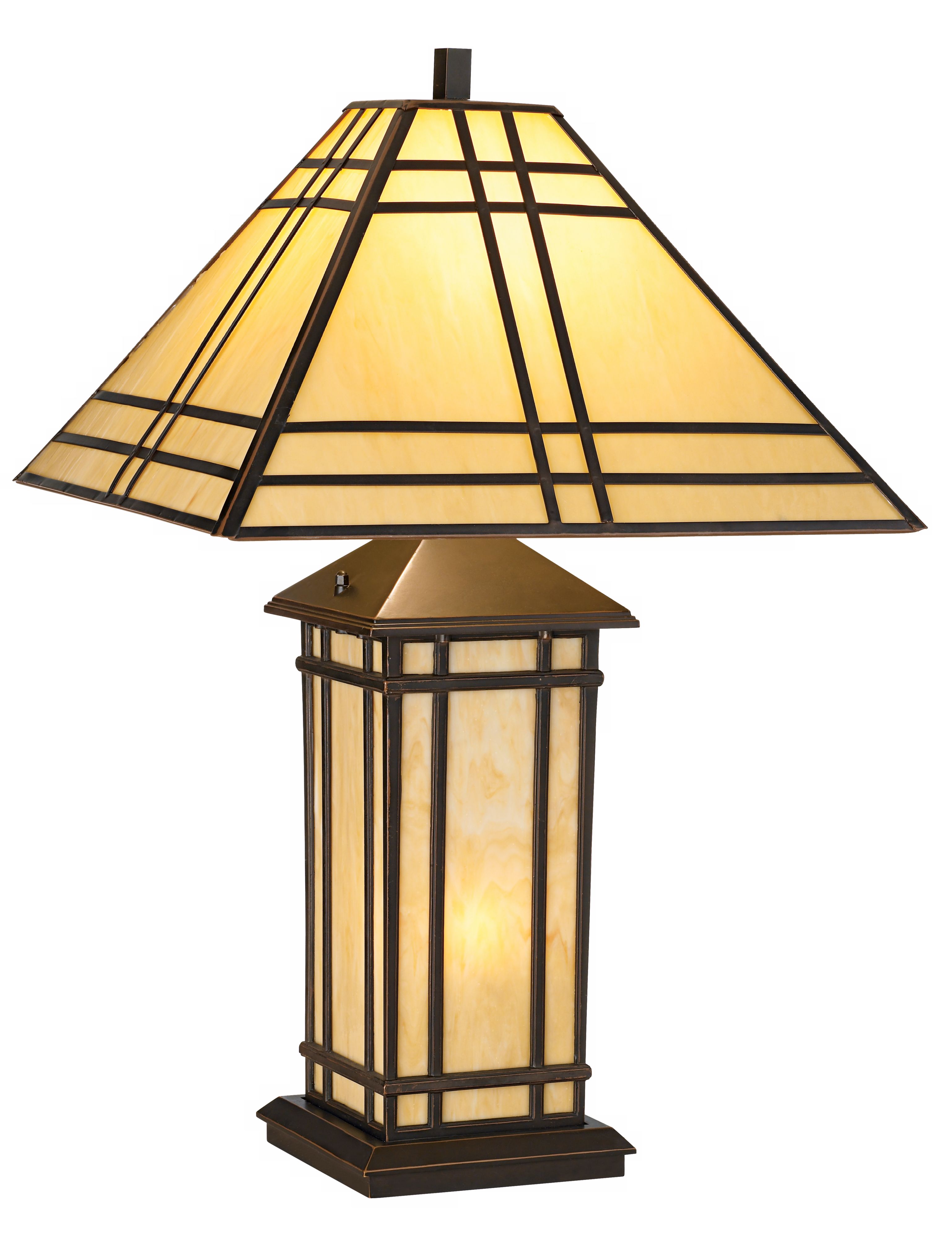 Oak River Mission Night Light Table Lamp