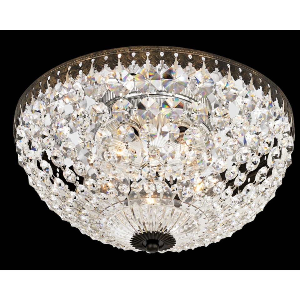 Empire Spectra Crystal 12" Wide Ceiling Light Fixture   #98992