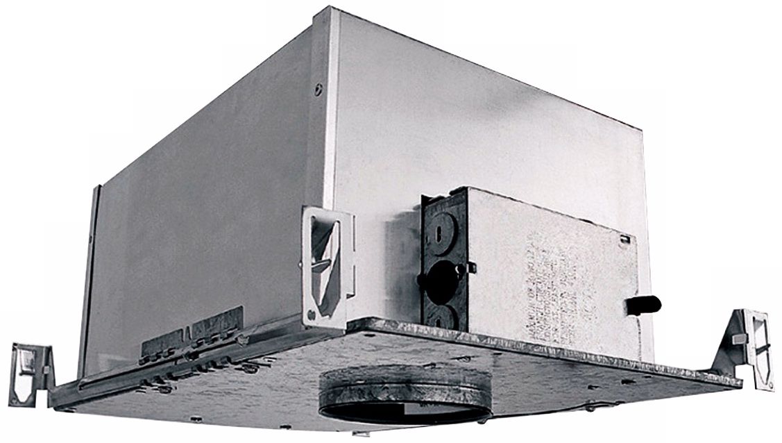 4" New Construction Airtight Low Voltage Recessed Housing