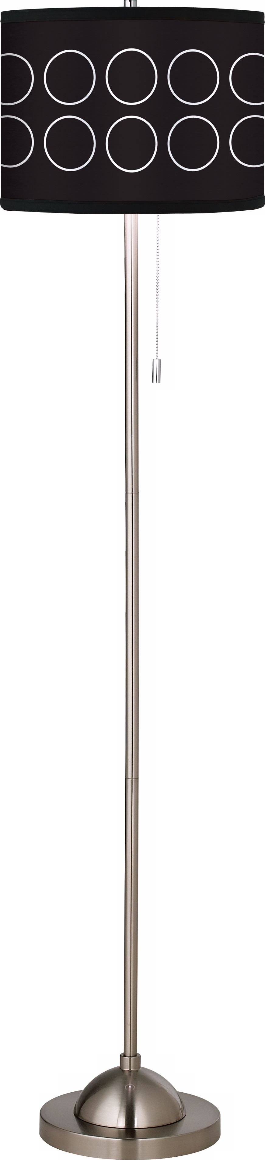 Portholes Pattern Giclee Floor Lamp
