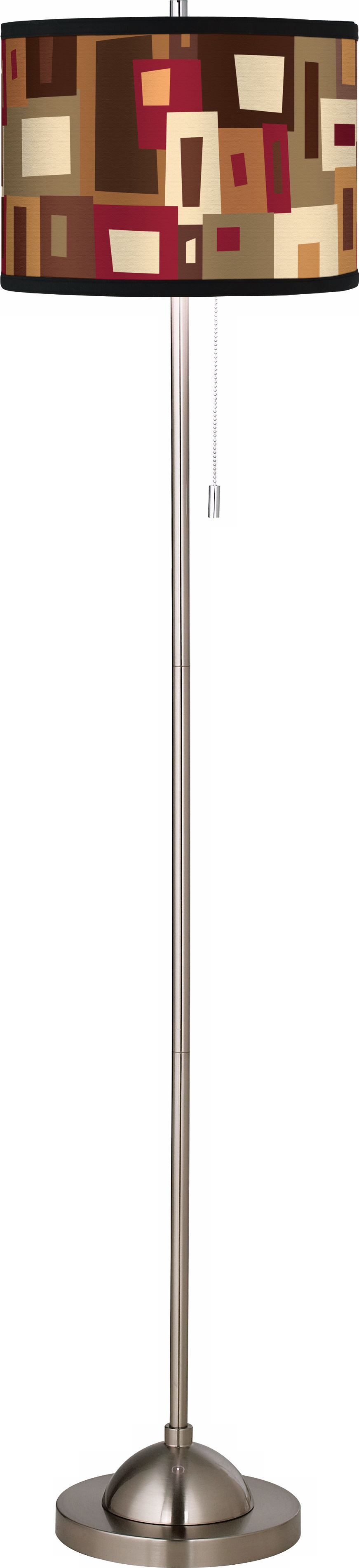 Earth Palette Giclee Floor Lamp