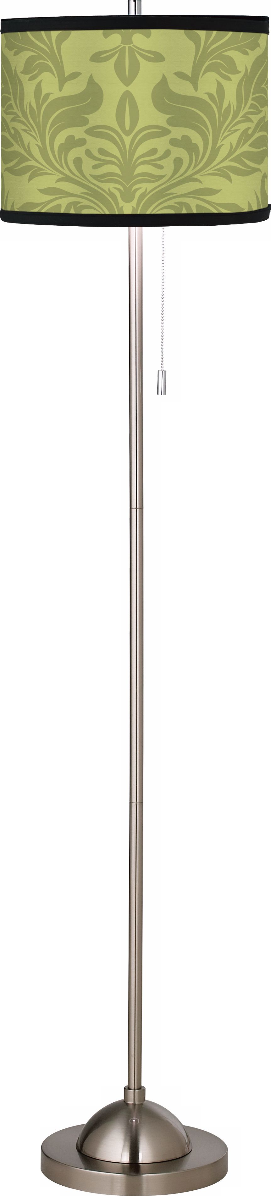 Sage Tapestry Giclee Floor Lamp