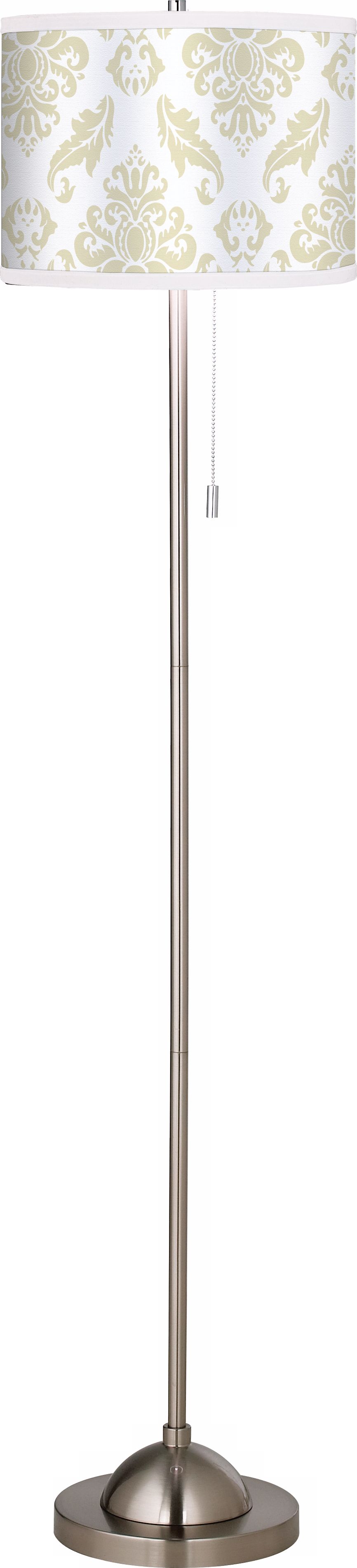 Champagne Filigree Giclee Floor Lamp