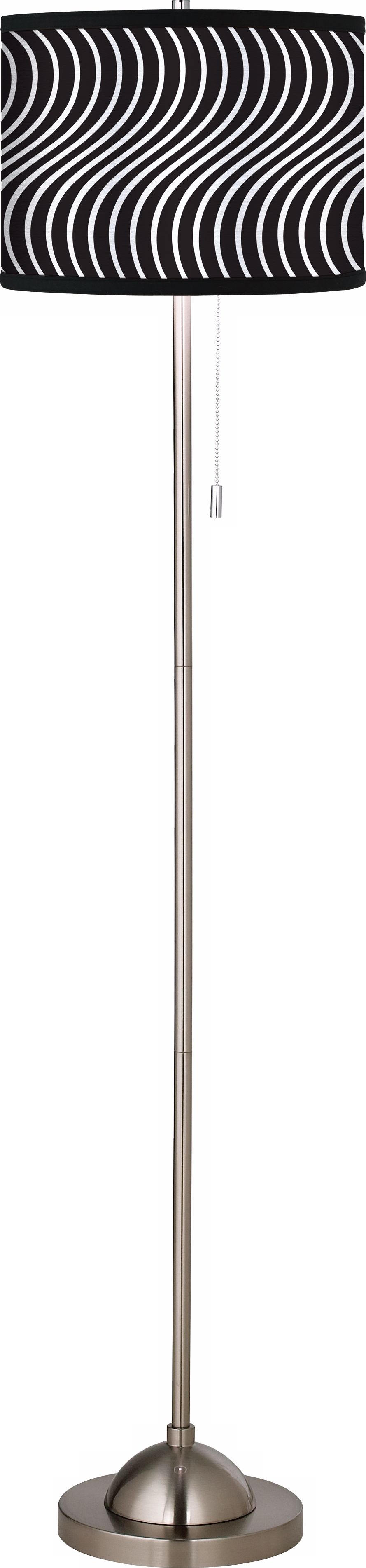 Wavy Stripes Giclee Floor Lamp