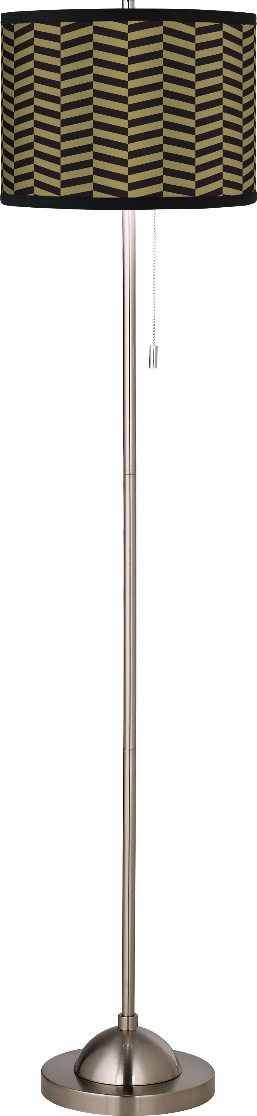 Zig Zag Giclee Floor Lamp