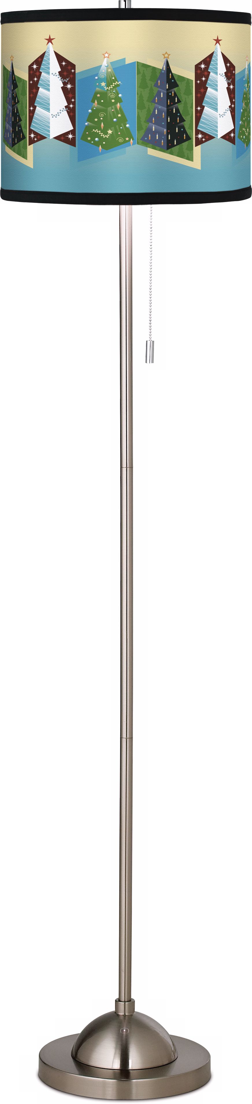 Jolly! Holiday Christmas Giclee Floor Lamp