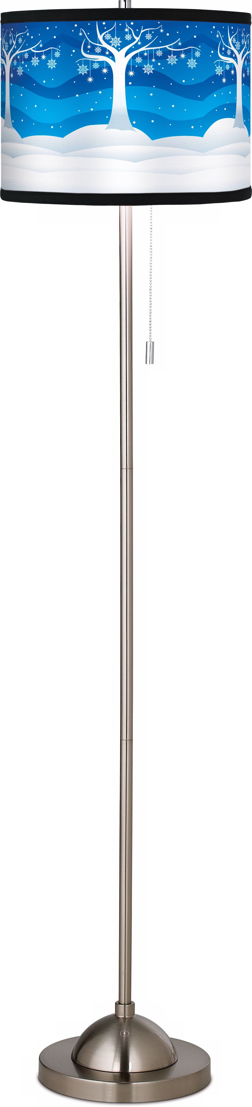 Holiday Christmas Dreams Giclee Floor Lamp