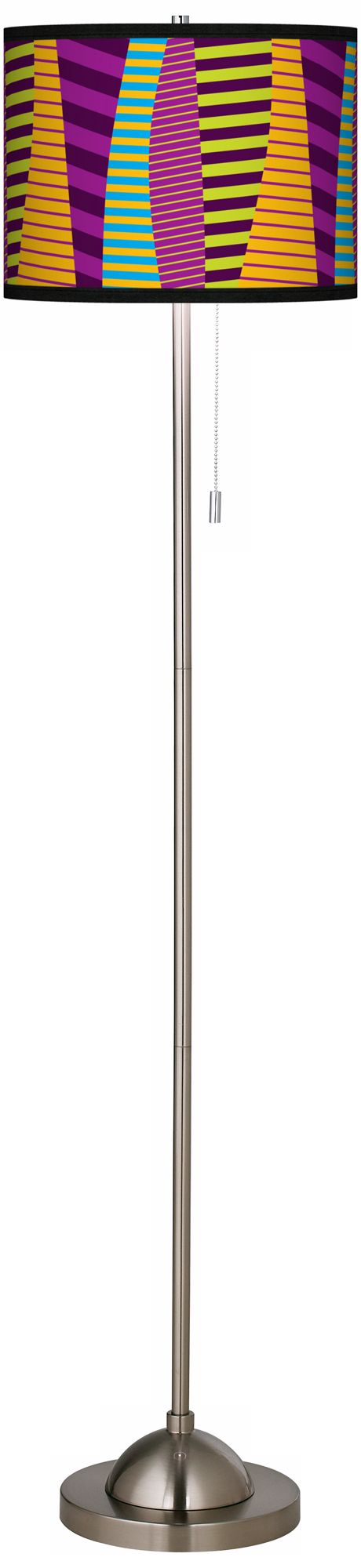 Mambo Giclee Shade Floor Lamp