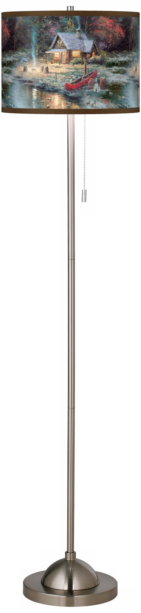 Thomas Kinkade The End Of A Perfect Day II Floor Lamp