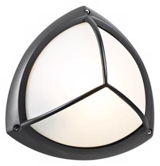 PLC Bronze Finish 10 Wide Ceiling or Wall Outdoor Light 99415