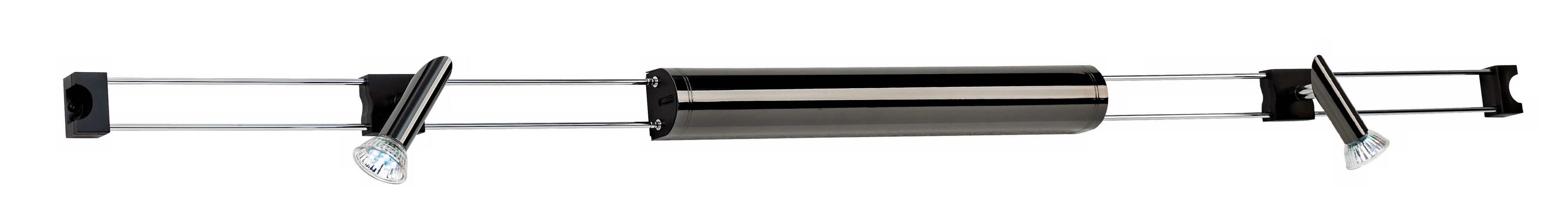 Twinspot LED Cordless Black Overhead Reading Light 99546