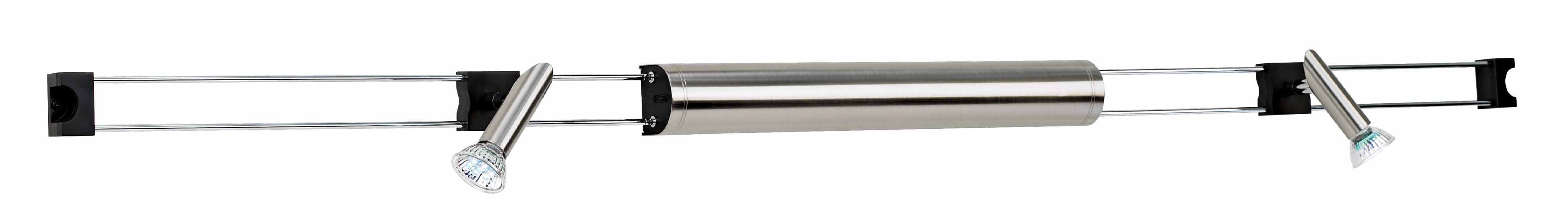 Twinspot LED Cordless Satin Nickel Overhead Reading Light