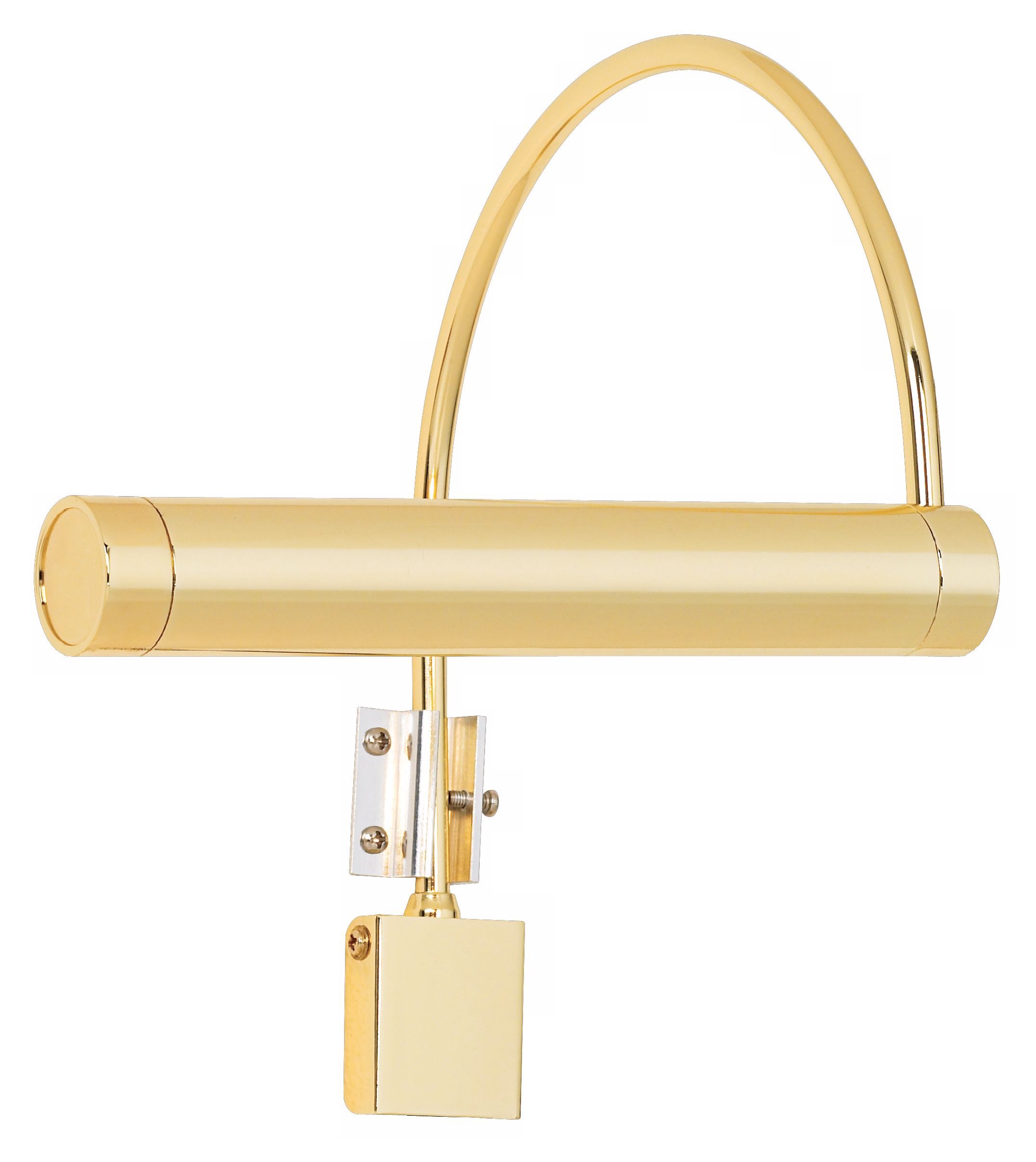 Modern Polished Brass 8" Wide Plug-in Picture Light
