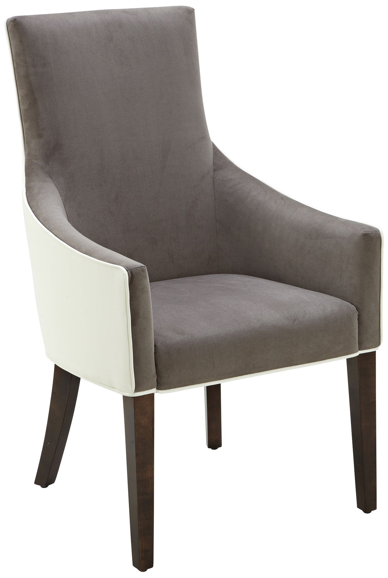 Large drum pendants light a long dining room table ...