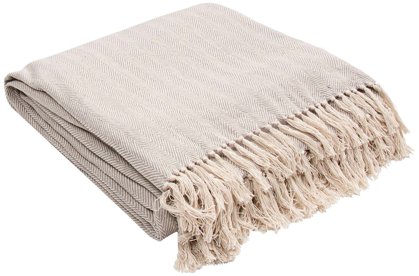 Soft Knitted Light Grey Throw Rug Couch Lounge Sofa ...