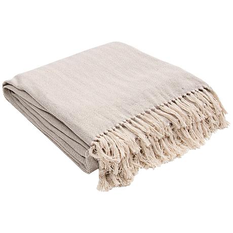 Soft Knitted Light Grey Throw Rug Couch Lounge Sofa ...