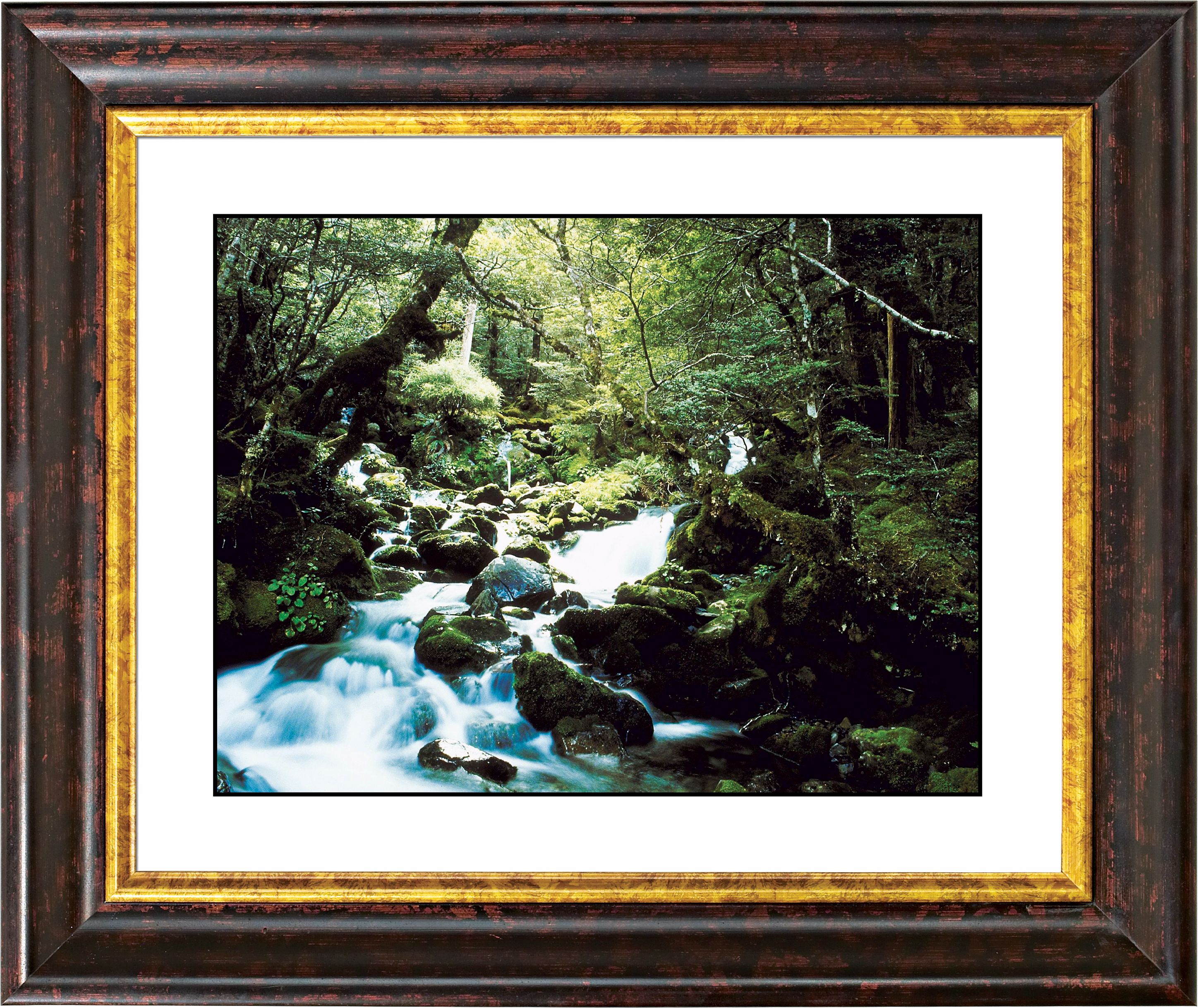 Forest Brook Copper Bronze Frame 24 78 Wide Wall Art F0331 18014