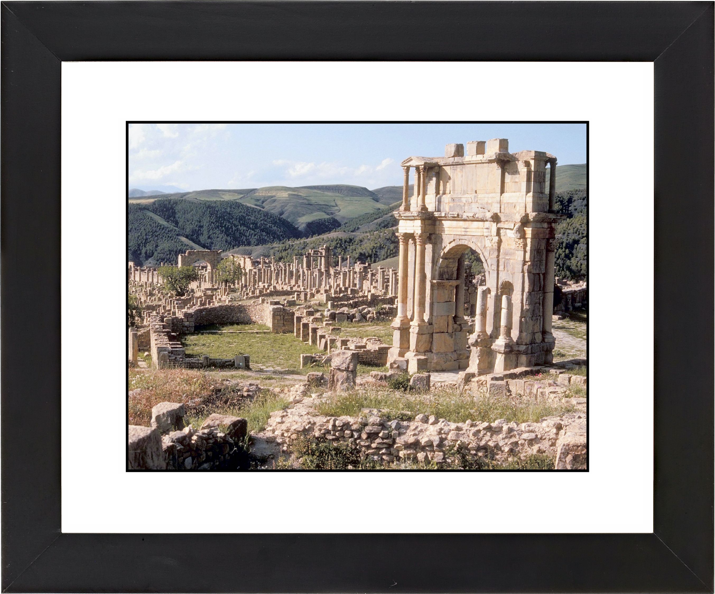 Stonework Abby Black Frame Giclee Wall Art