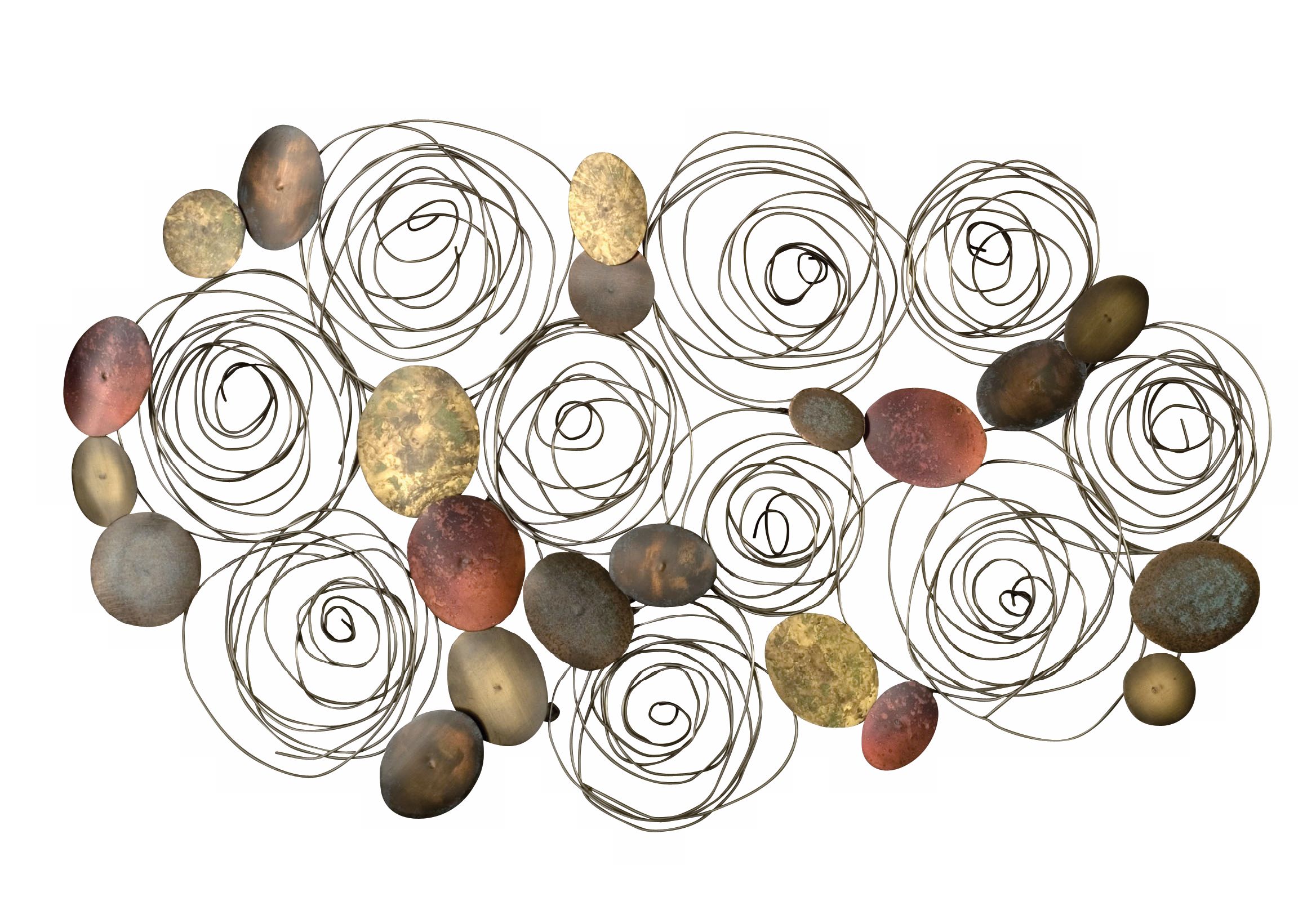Rock Swirls 44" Wide Wall Art