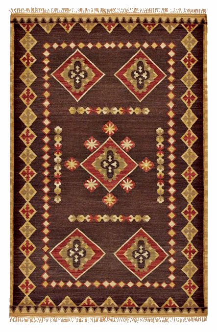 Surya Jewel II Tone JTII-2028 Brown 2'6"x8' Area Rug