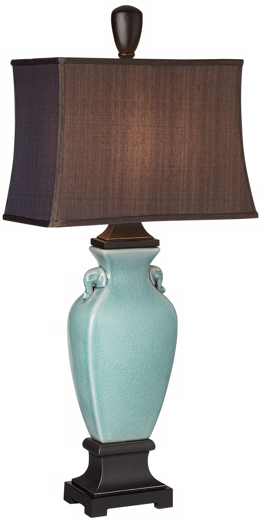 Turquoise Table Lamp at LAMPS PLUS