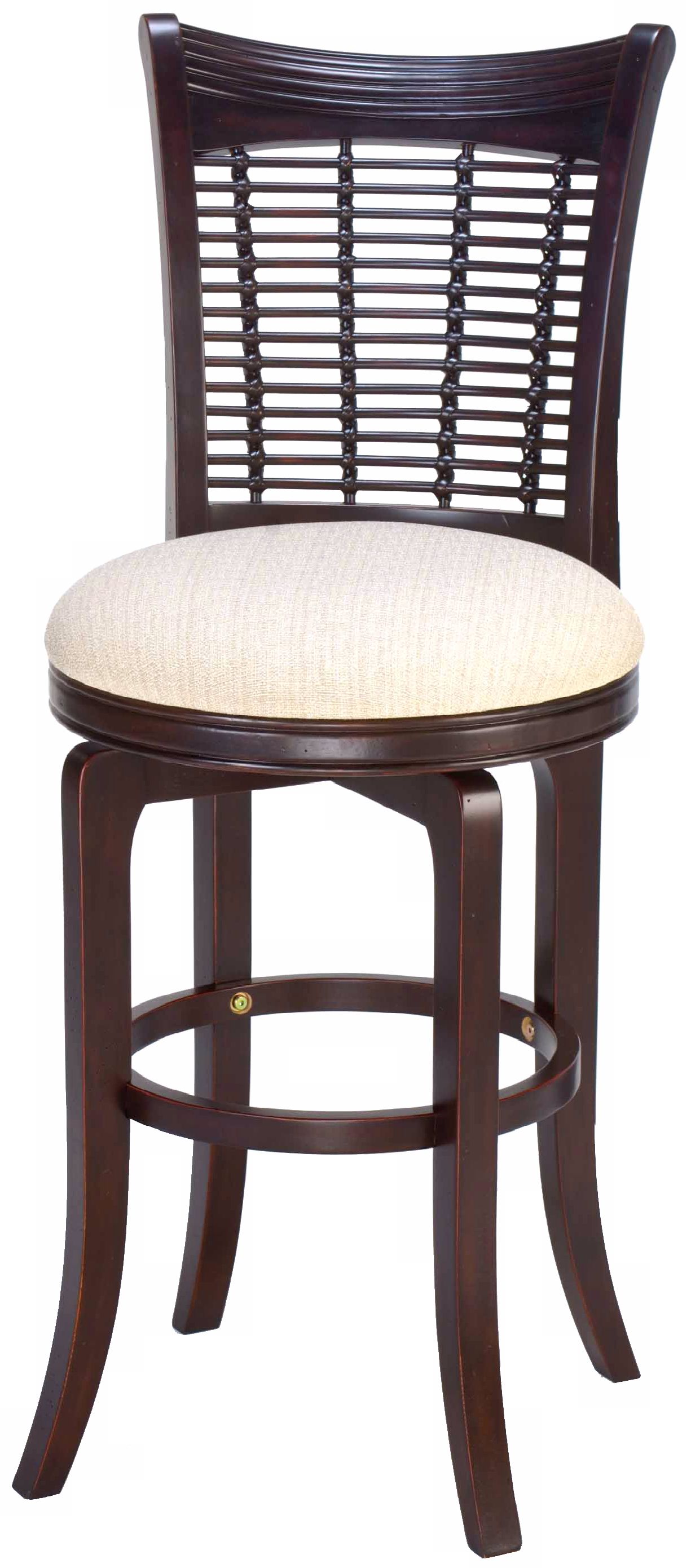 Hillsdale Bayberry Cherry 30" High Swivel Bar Stool