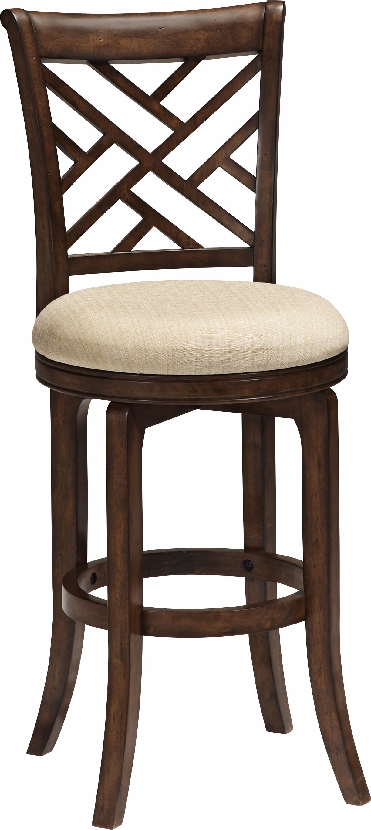 Garden Collection Swivel 24" High Counter Stool