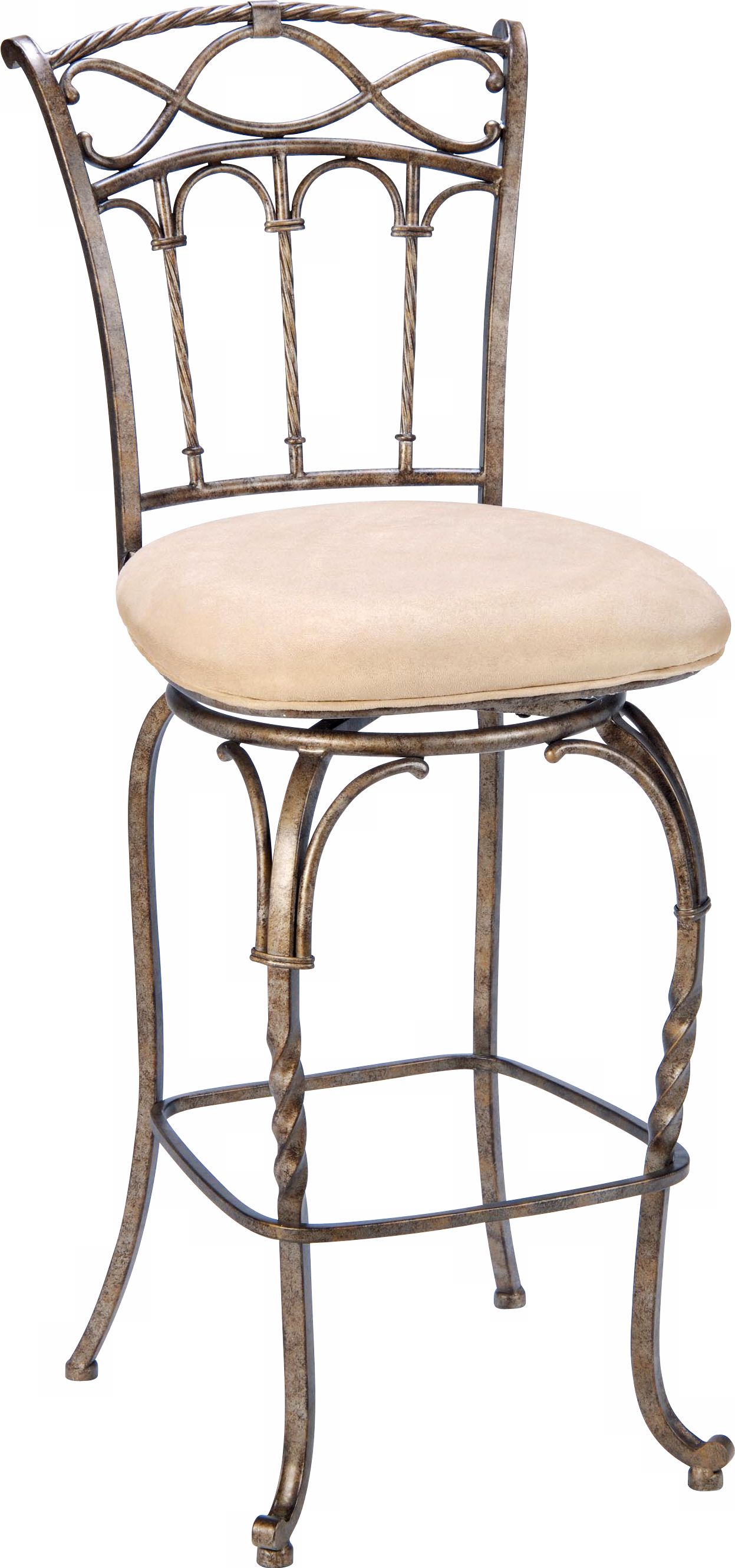 Hillsdale Kendall Bronze Finish 26" High Counter Stool