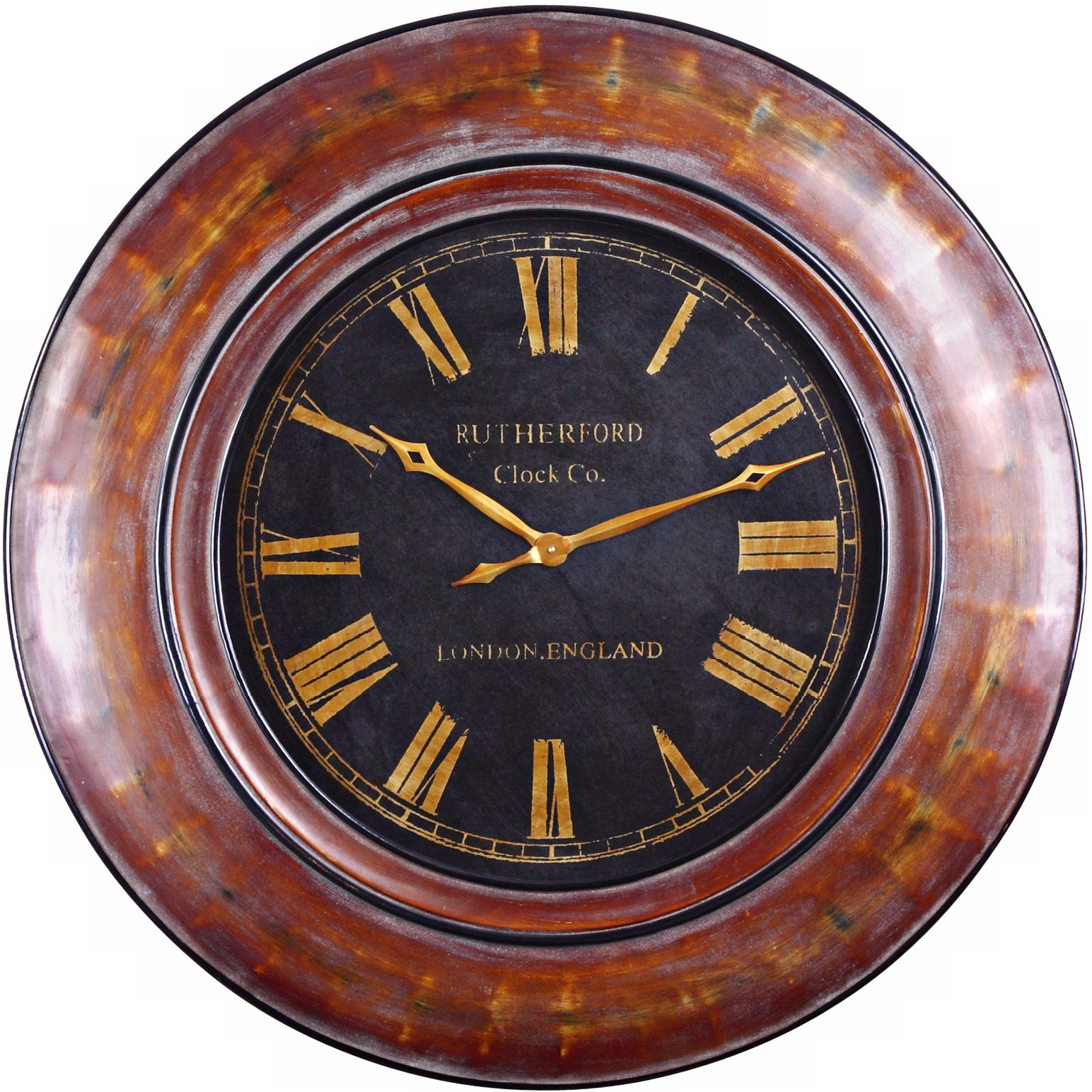 Uttermost Round Tyrell 47" Wide Wall Clock