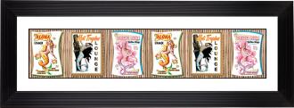 Giclee Tiki Mermaids Stepped Strip 52 18 Wide Wall Art F2040 80277