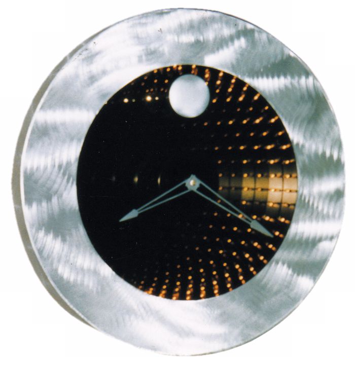 Interstellar Infinity 22" Wide Clock