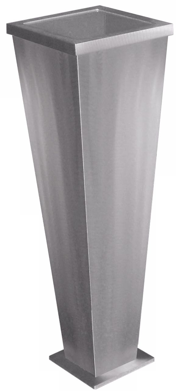 Luma Aluminum Flared Lit Pedestal