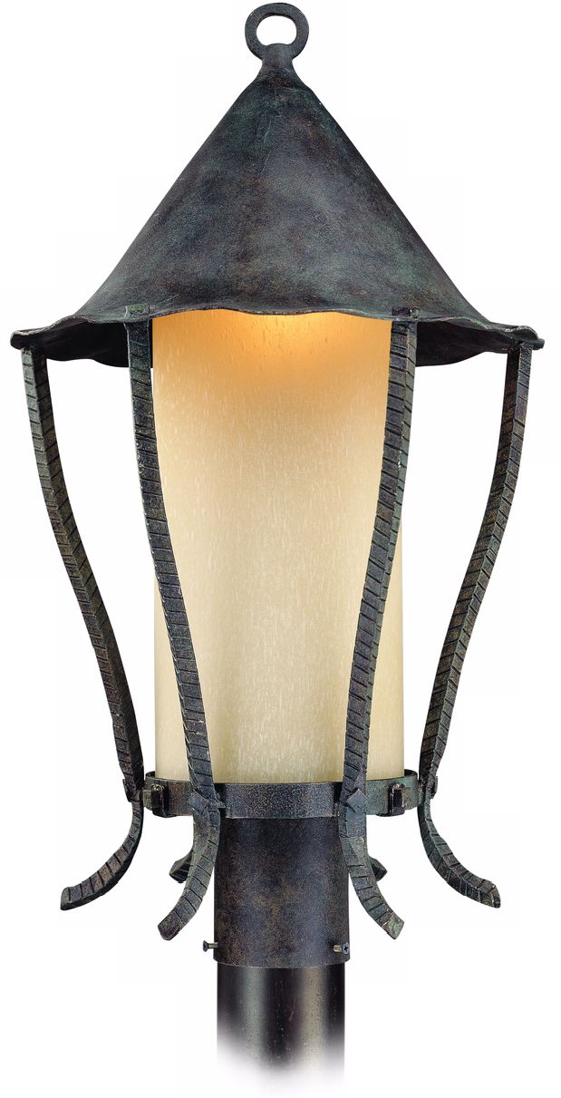 Nottingham 22 1/4" High Post Mount Outdoor Light