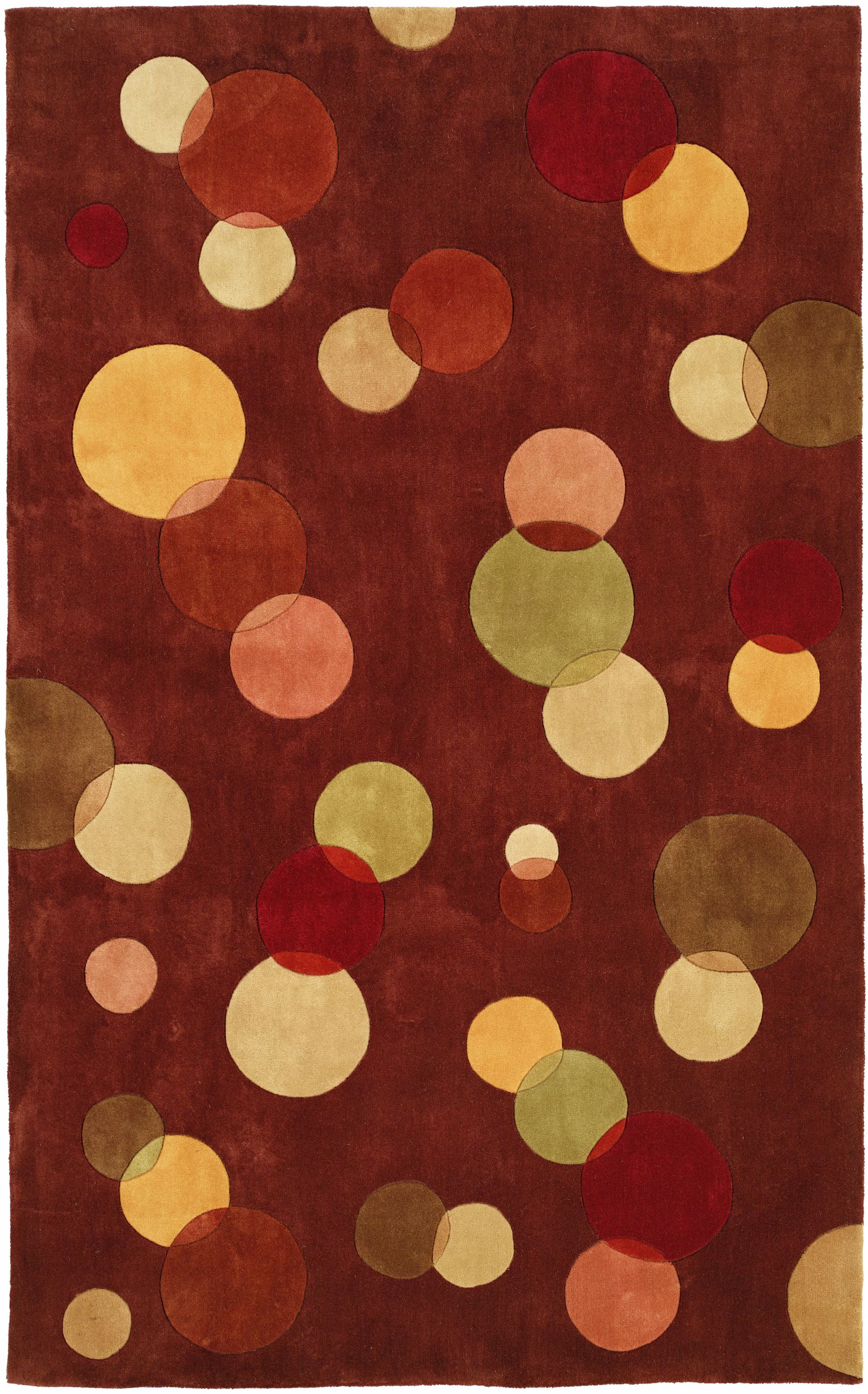 Waterfront Red Area Rug