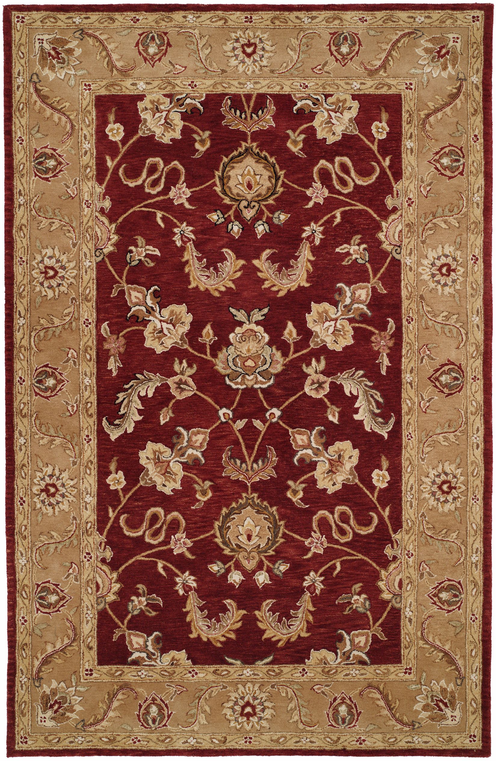 Dorchester Red Area Rug