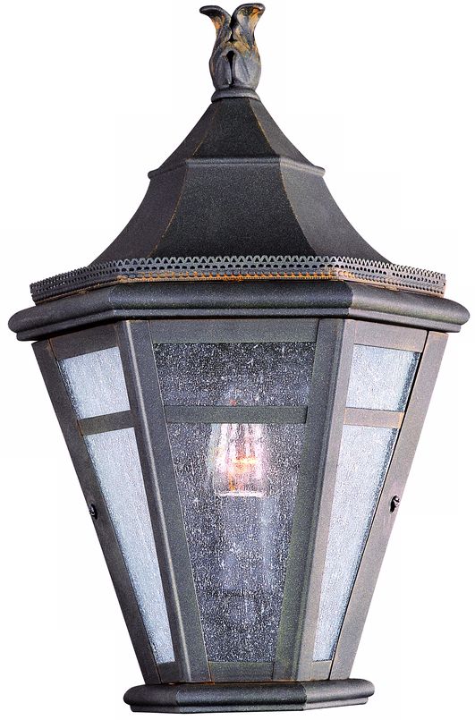 Morgan Hill 15 1/2" High Outdoor Pocket Wall Light