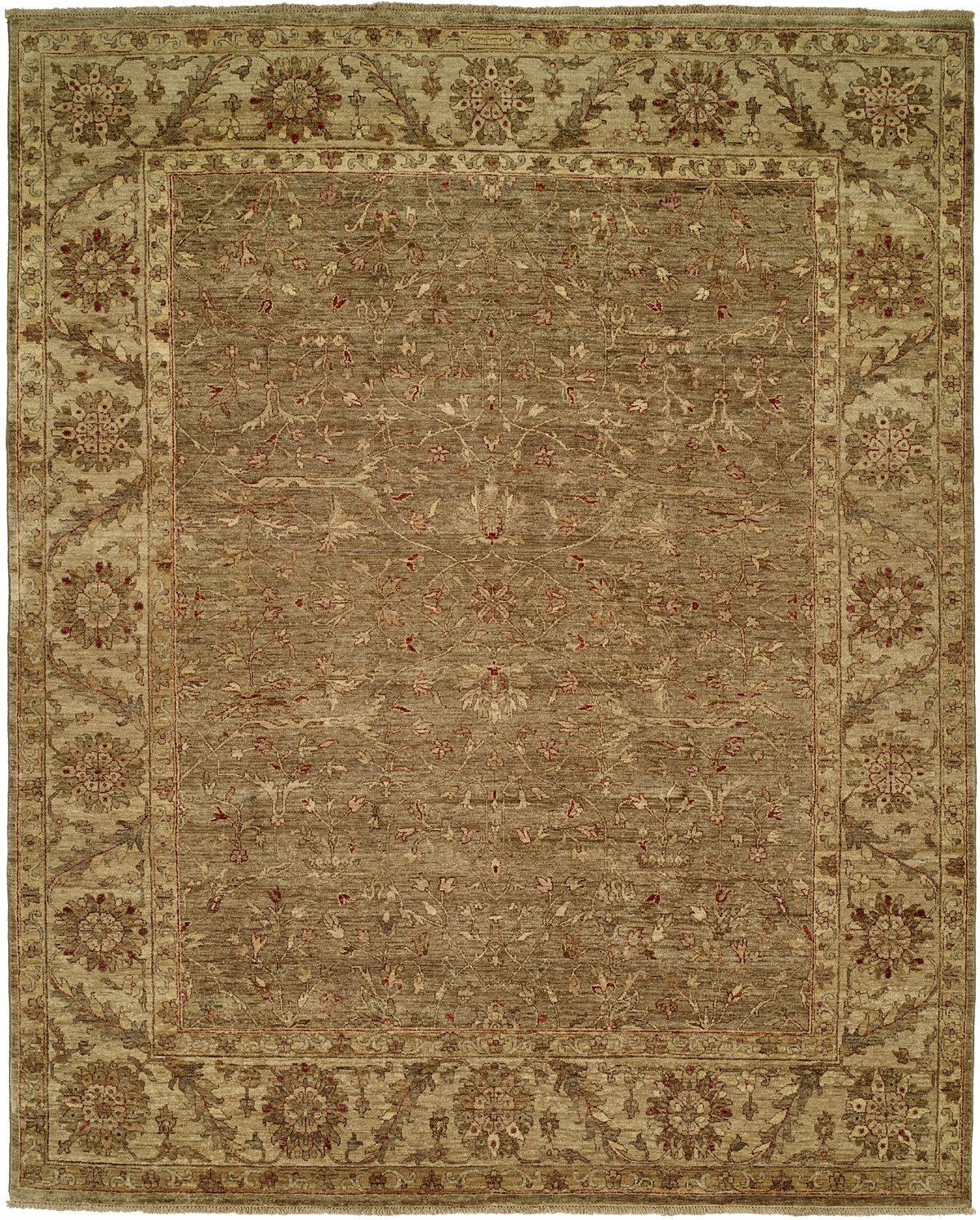 Resplendence Green Area Rug