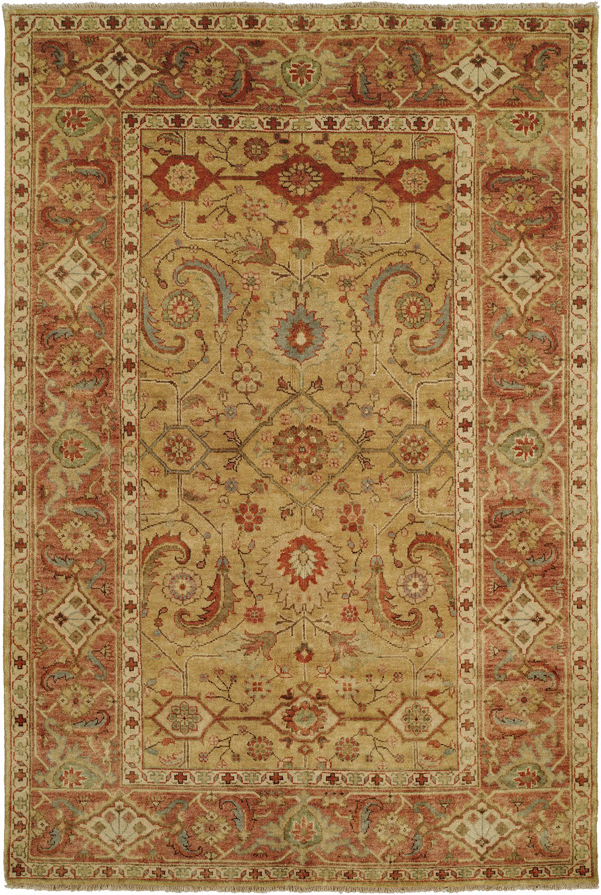 Delhi Gold Area Rug