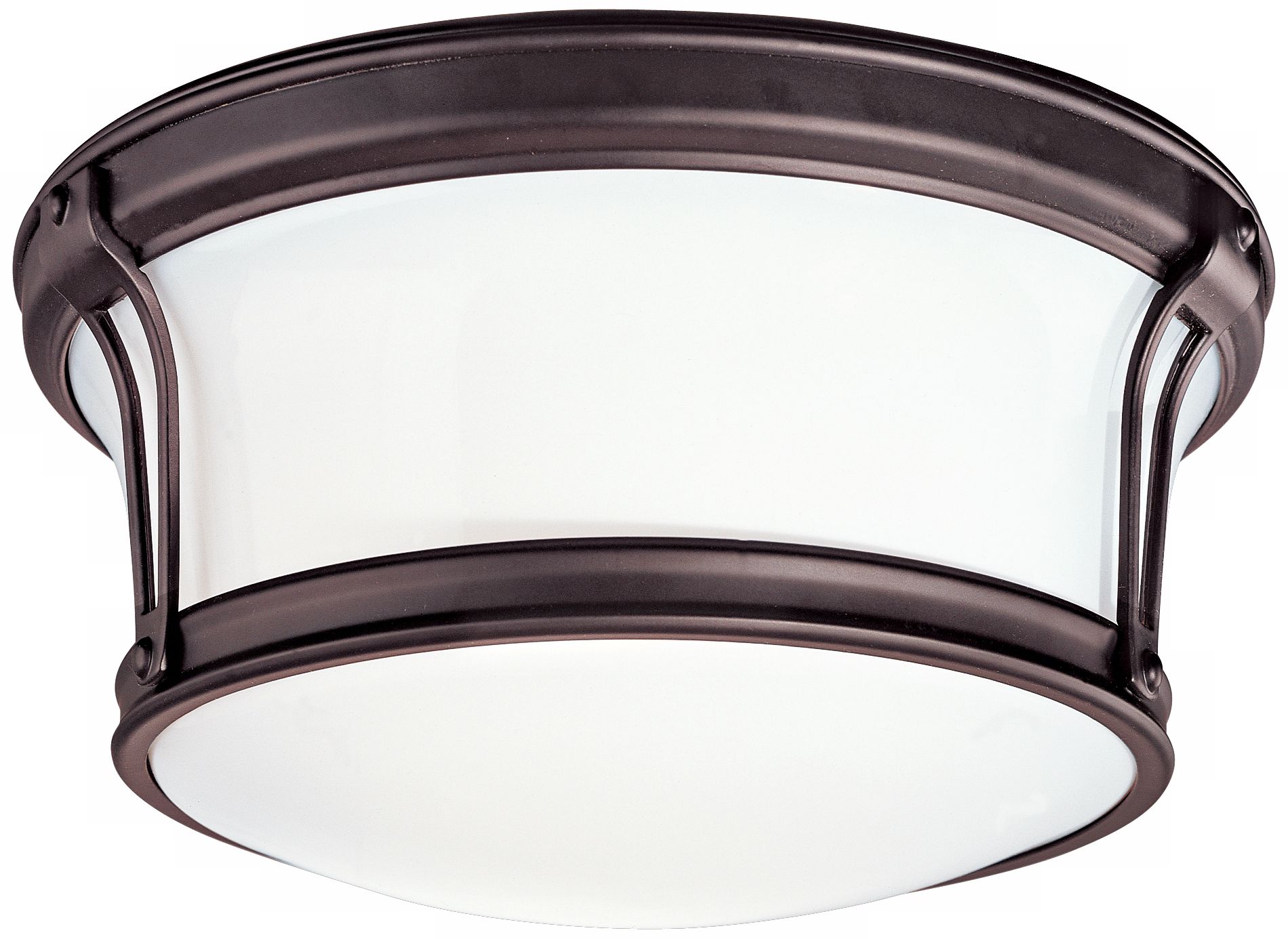 Newport 10" Wide Bronze Ceiling Light