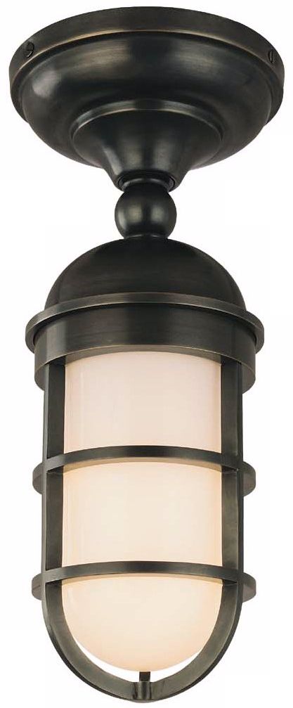 Groton Semi-flushmount Wet Location Ceiling Light Fixture