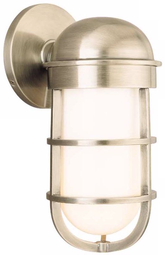 Groton Antique Nickel  10 1/2" High Wet Location Sconce