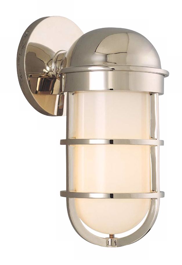 Groton Polished Nickel 10 1/2" High Wall Sconce