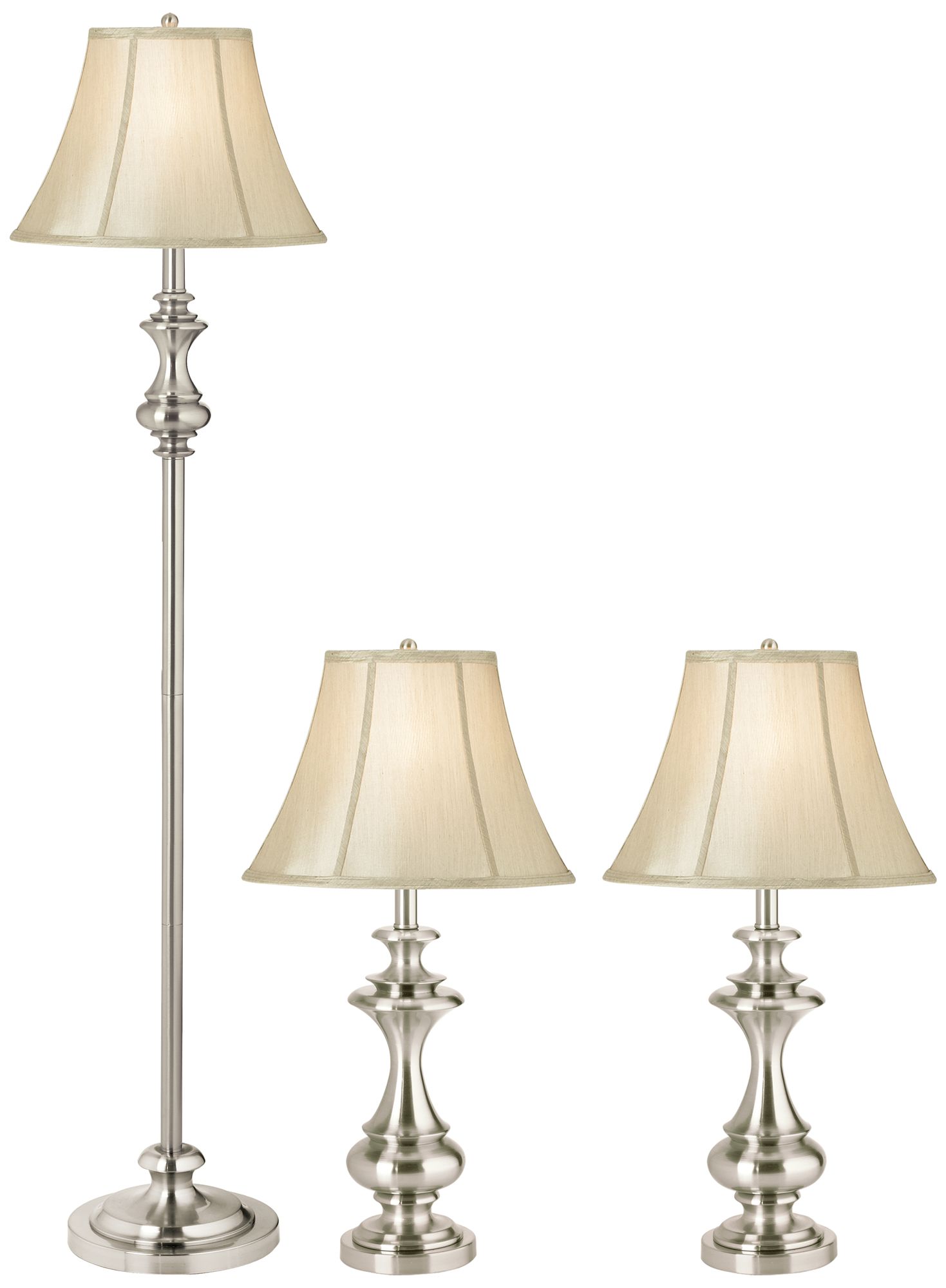 Set of 3 Kathy Ireland Broadway Collection Lamps
