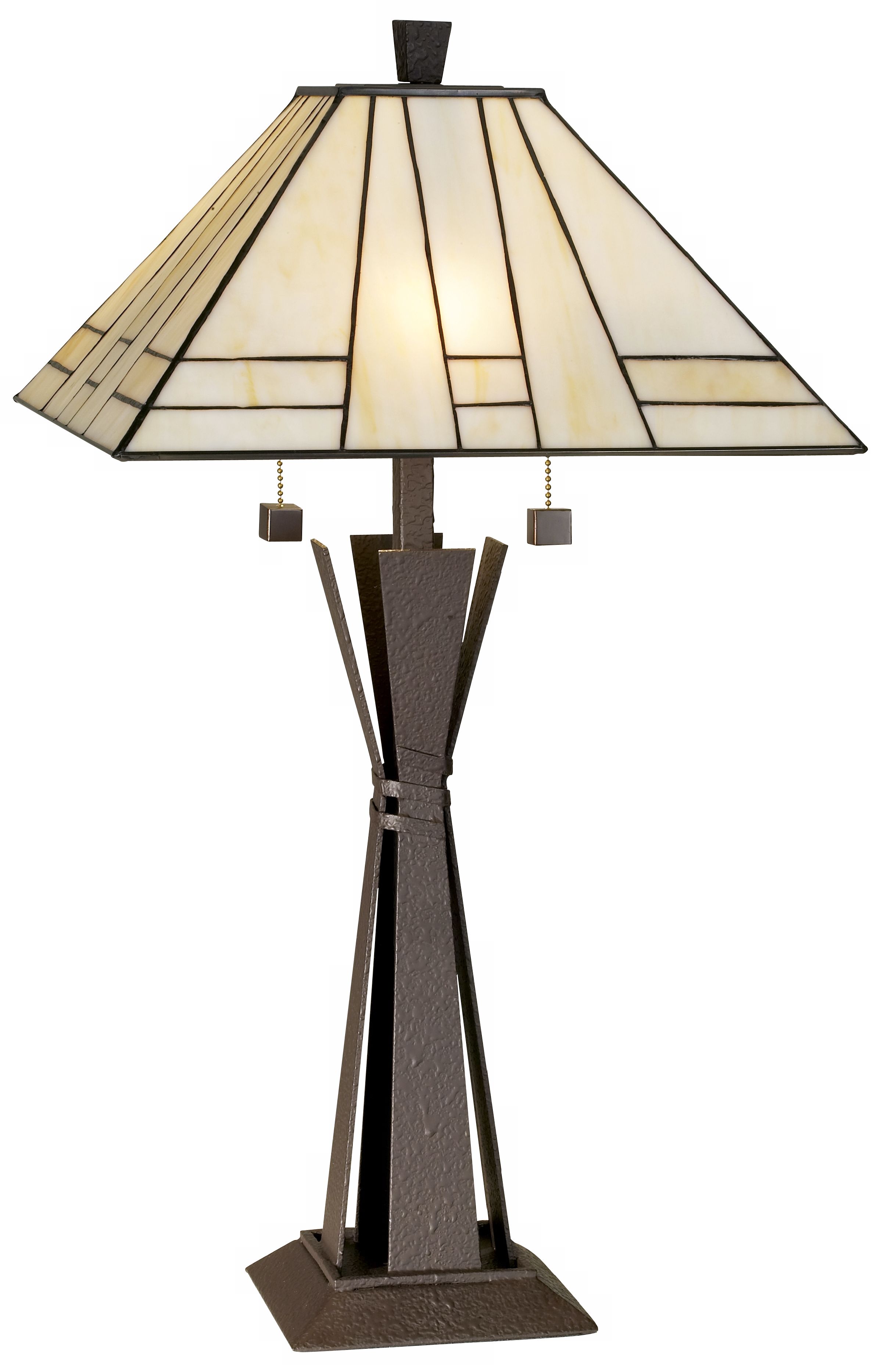 Kathy Ireland Citycraft Mission Table Lamp