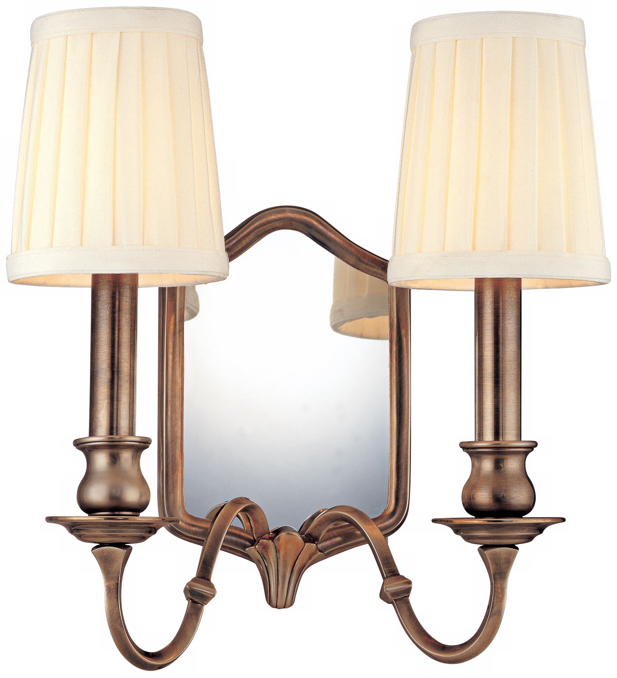 Endicott Old Nickel 2-Light 11 1/2" High Wall Sconce
