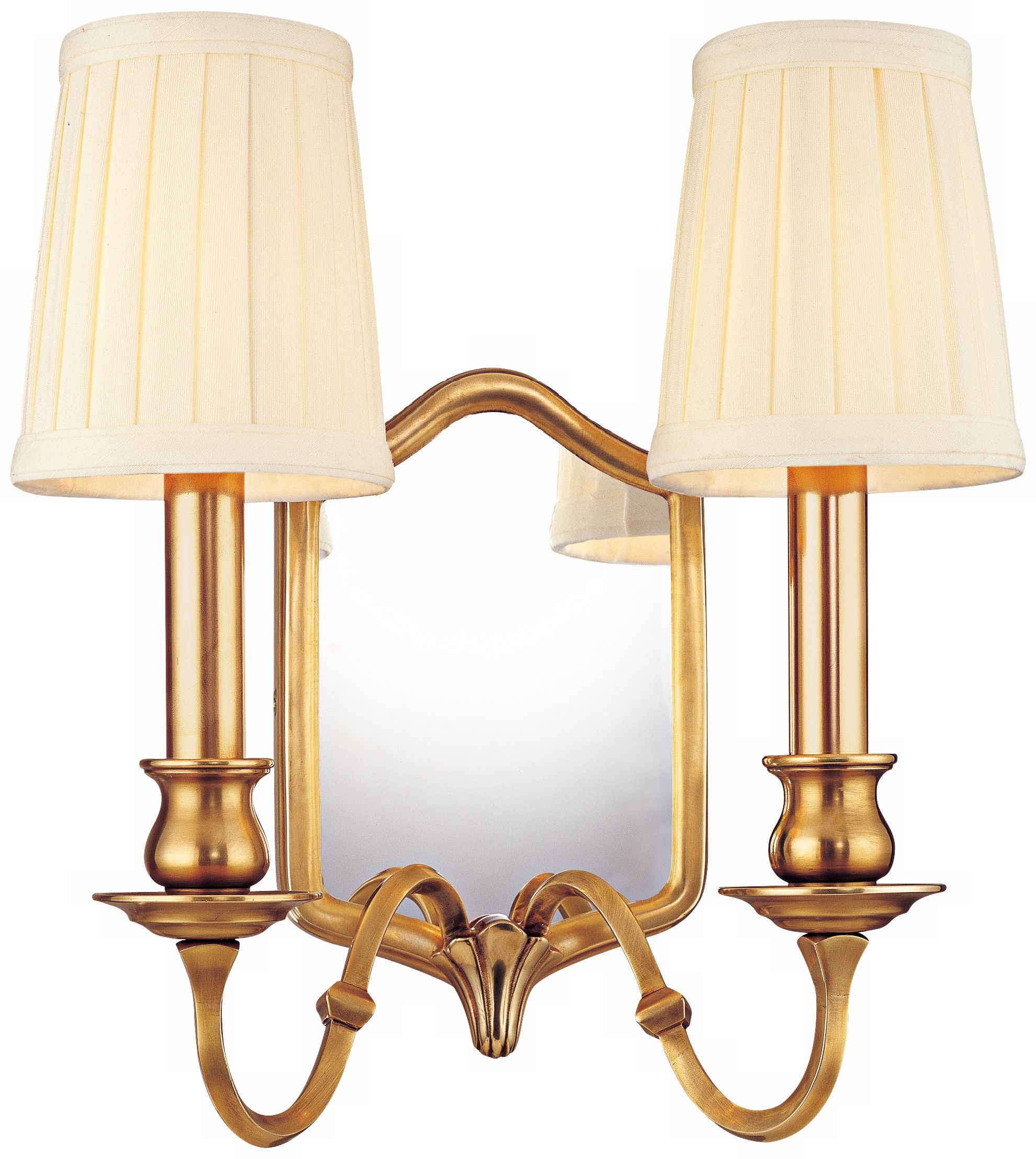 Endicott Aged Brass 2-Light 11 1/2" High Wall Sconce