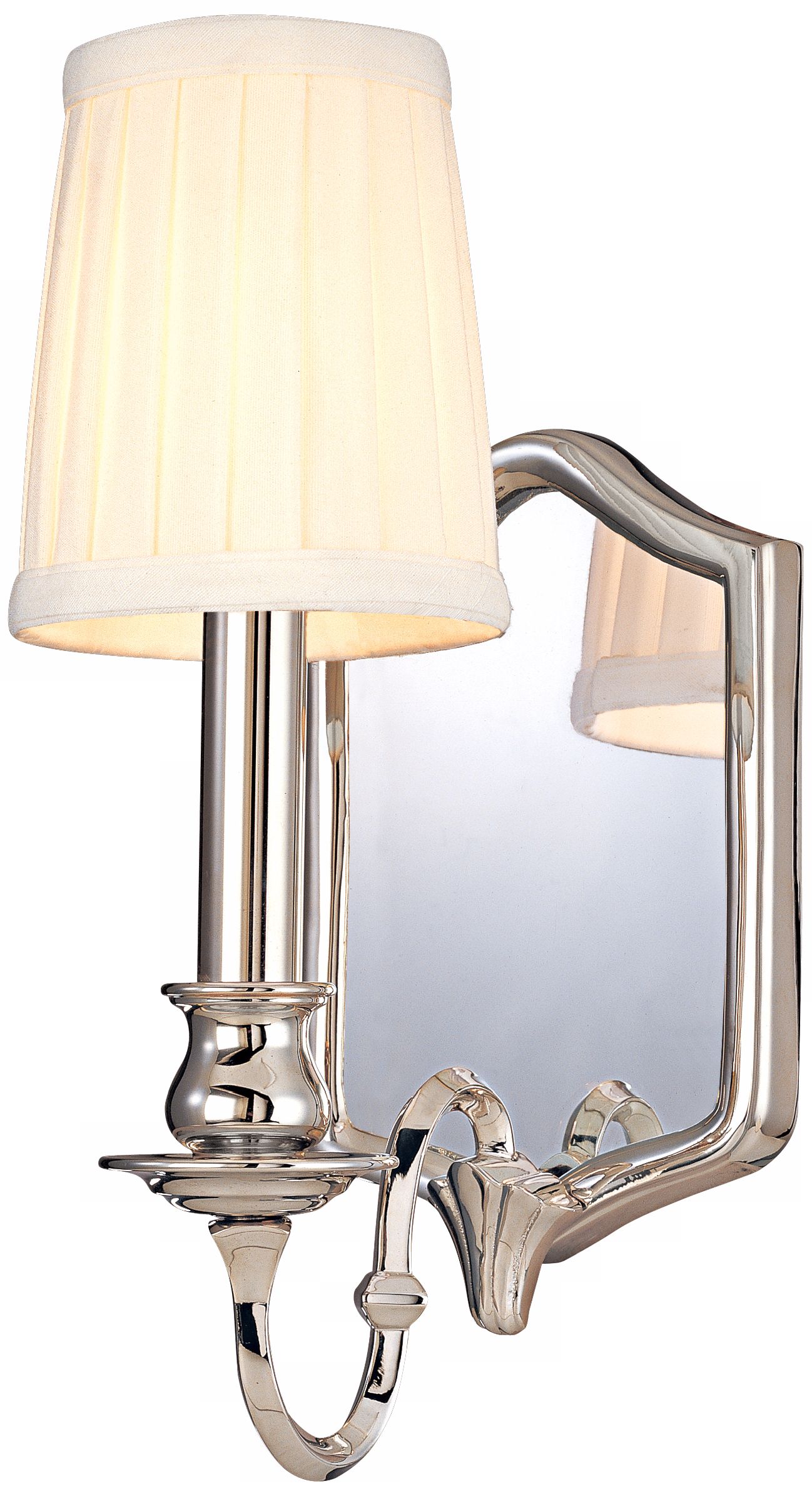 Endicott Polished Nickel 11 1/2" High Wall Sconce